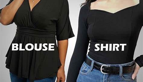 What Is The Difference Between A Blouse And A Top