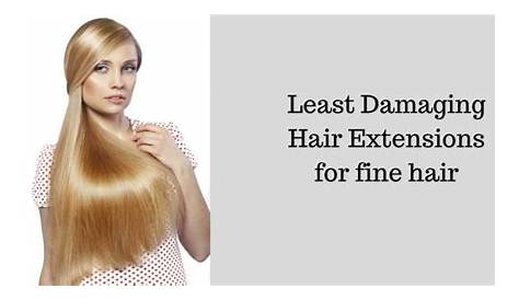 What Is The Least Damaging Hair Extension Method Mhot