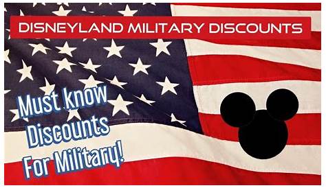 What Is The Military Discount For Disneyland In 2023?