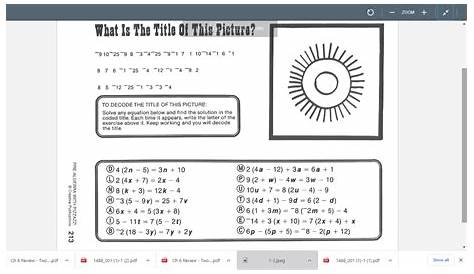 What Is The Title Of This Picture Worksheet Answers