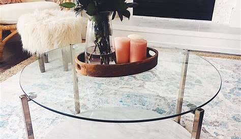 What To Put On A Glass Coffee Table Ideas