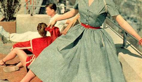 What Was Women's Fashion In The 1950s
