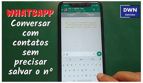 WhatsApp libera função para mandar mensagem sem adicionar número