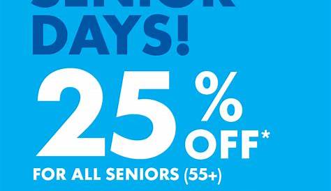 When Is Senior Discount Day At