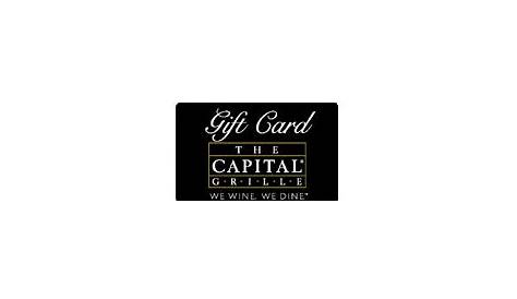 The Capital Grille Menu With Prices (Updated November 2023)