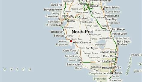 Where Is North Port Florida On A Map Printable Maps