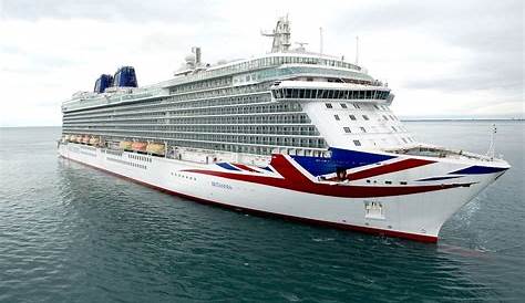 Grand cruise ship Britannia finally unveiled... and she really does