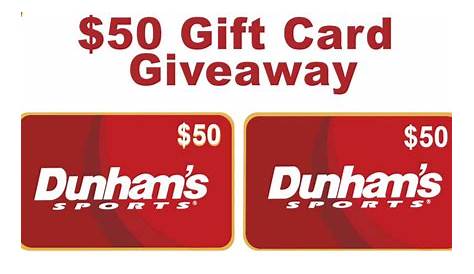 Dunham's 500 Gift Card Sweepstakes OutdoorHub
