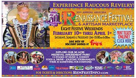 Where To Get Discount Renaissance Festival Tickets