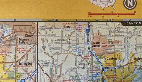 Vintage Paper Road Maps set of 3 | Etsy