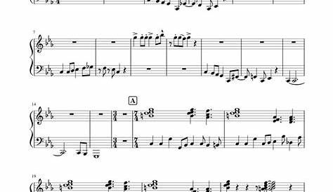 Whiplash (Spaceman's Lullaby Sheet music for Piano, String Ensemble