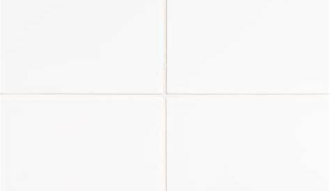 Nabi Argyle Glacier White 6x6 Ceramic Tile | Ceramic tile backsplash