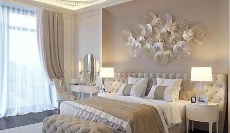 White And Beige Bedroom Decor