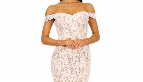 Beige Lace One Shoulder Pleated Party Dress | Pleated party dress