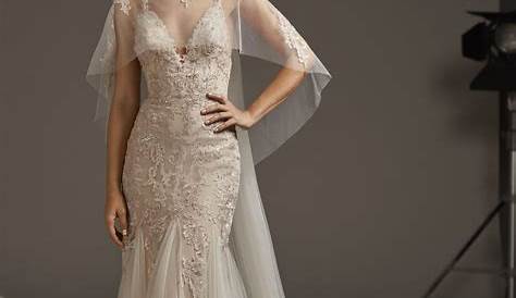 Beige And White Lace Wedding Dress / Elegant Beige Lace A Line Wedding