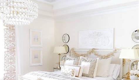 White And Gold Bedroom Decor