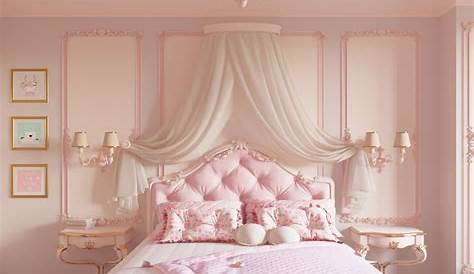 White And Pink Bedroom Decor