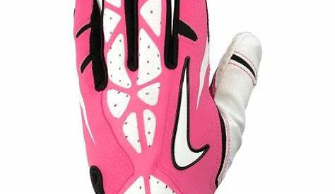 Under Armour Adults' F5 Football Gloves Pink/White - Football Equipment