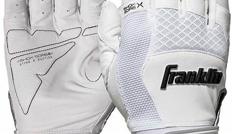 DeMarini Genuine Batting Gloves - White - Baseball Batting Gloves from