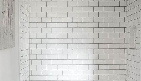 37 white rectangular bathroom tiles ideas and pictures | Trendy