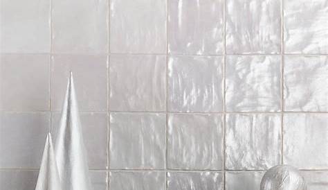 Bijou Square Gloss White Small Mosaic Tiles | Walls and Floors White