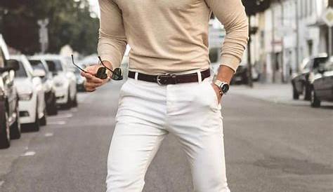 Simple black, beige and white outfit. Spring 2018 | White outfits