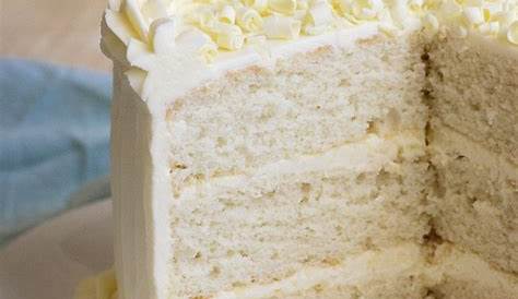 Recipe for White Wedding Cake - Pear Tree Kitchen