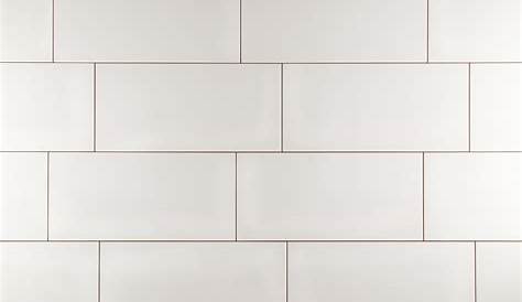 Trentie White Gloss Ceramic Wall tile, Pack of 40, (L)200mm (W)100mm