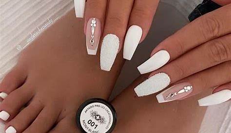White Coffin Nail Designs Pin By I Miss U Prince On Tabulous
