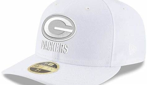 Green Bay Packers New Era Omaha Low Profile 59FIFTY Fitted Hat - White