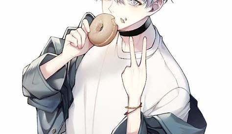 Pin by 魚丸 on Аниме | Cute anime character, White hair anime guy