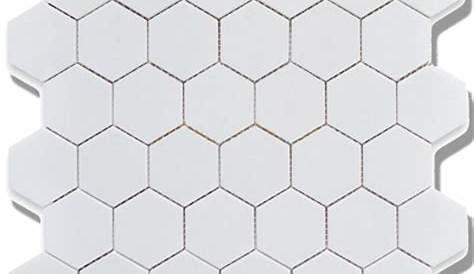 Mosaic Marble Polished Carrara White Hexagon 265x305x10mm Tiles R Us