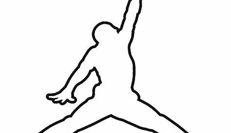 White Jordan Logo - LogoDix