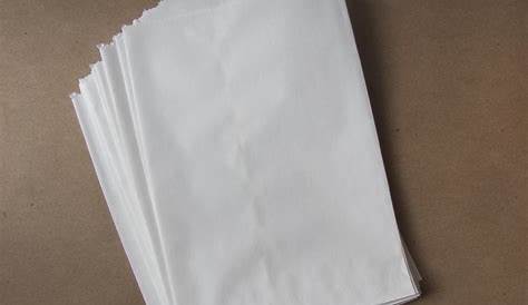 White Paper Bags - MGH Packaging