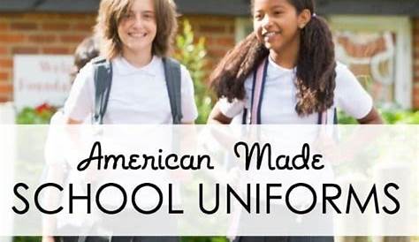 Three Sources for Made in the USA School Uniforms • USA Love List