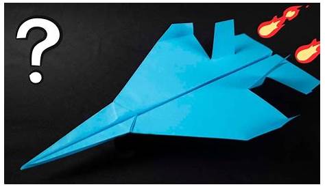 Wie man ein Papierflugzeug macht: BEST Paper Plane in the World