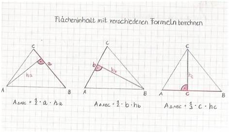 Wie berechnet man den Flächeninhalt vom Dreieck mit Vektoren