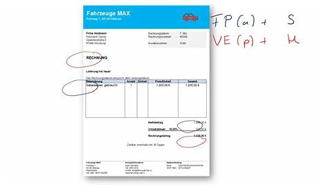 Eingangsrechnung - Buchungssatz, Definition & Verwaltung