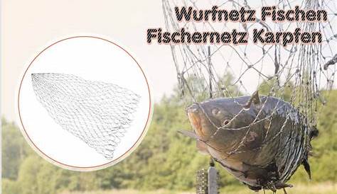 3-6 Meter Wurfnetz Fischernetz Fisch Netz Cast Net Köderfischnetz