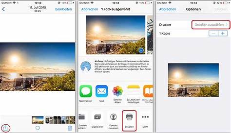 Wie kann ich Fotos ausdrucken? (iPhone, Foto, Rossmann)