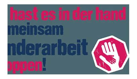 Kampagne „Kinderarbeit stoppen“