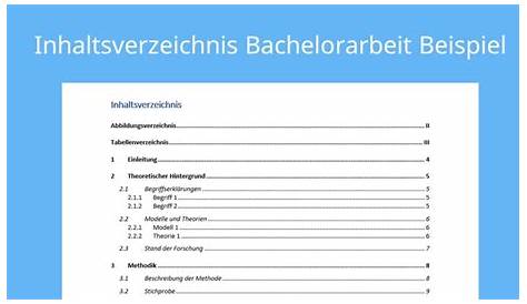 Bachelorarbeit