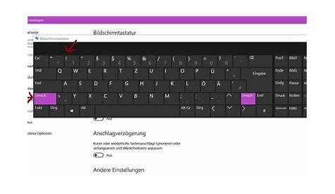 Englisch Tastatur