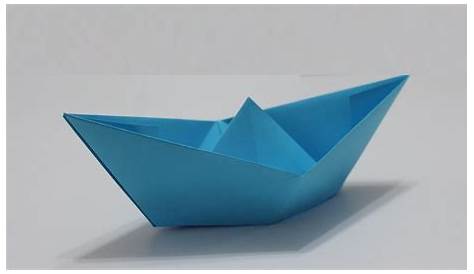How to make a boat made of paper | Лодка оригами, Оригами, Кораблики