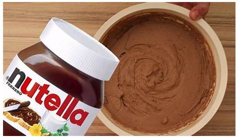 Tortencreme mit Nutella selber machen einfache Schokocreme Anleitung