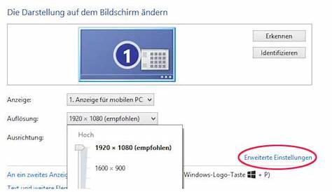 Wie stelle ich den Bildschirm optimal auf? | Vermietedichreich