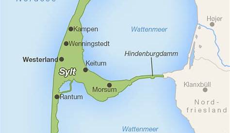 Die Orte der Insel - Riel Sylt