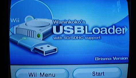 Wii u usb loader gx