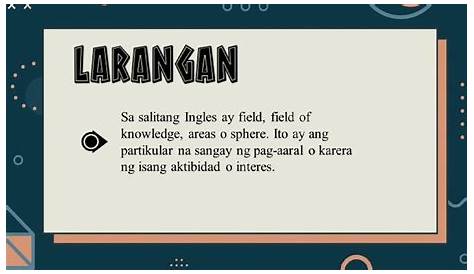 Wikang Filipino sa Iba't Ibang Larangan.docx - WIKANG FILIPINO SA IBAT