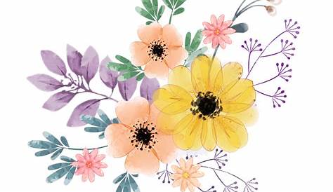 Wildflowers clipart. Free download transparent .PNG | Creazilla